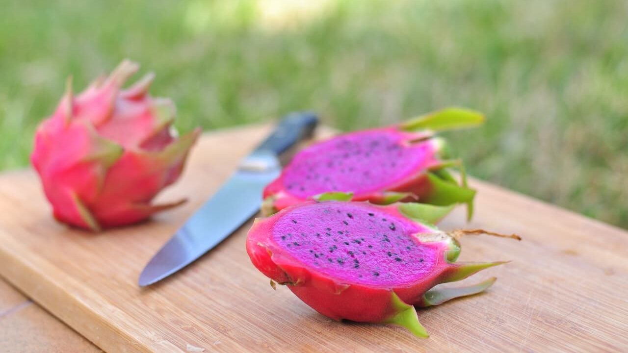 Pink type of Dragon Fruit